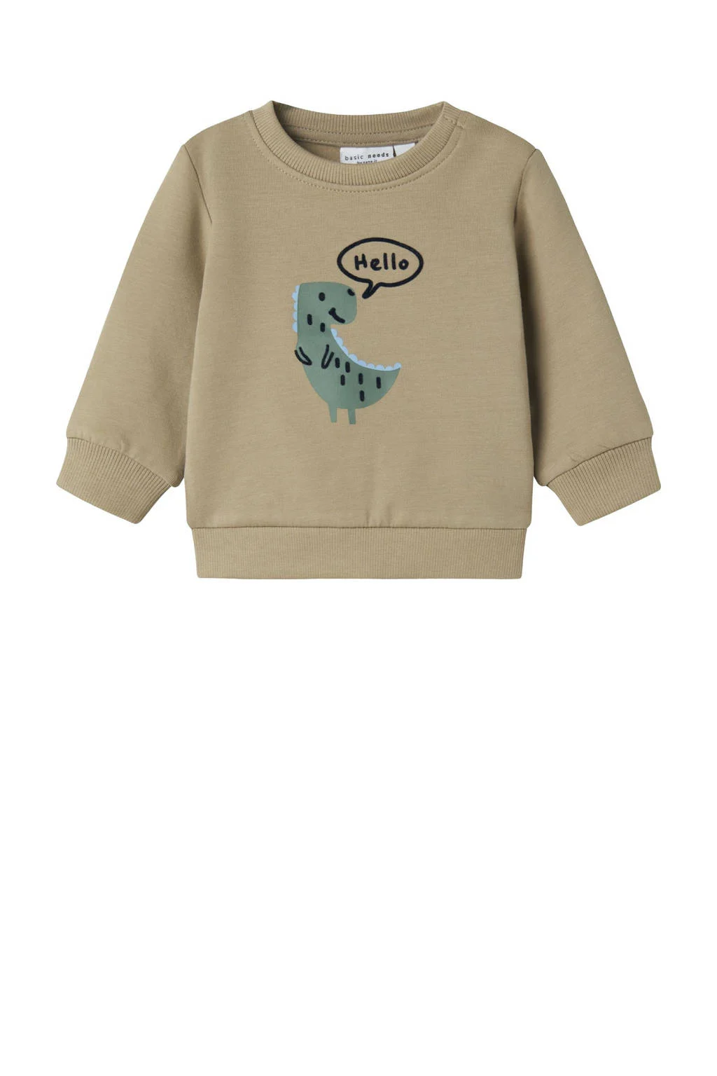 NAME IT sweater lichtbruin