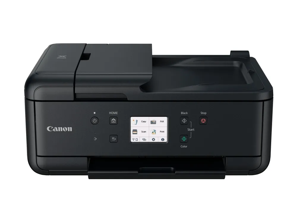 Canon PIXMA TR7650 - Multifunktionsprinter - farve - blækprinter - A4 (210 x 297 mm), Legal (216 x 356 mm) (original) - A4/Legal (medie) - op til 15 ipm (udskriver) - 200 ark - 33.6 Kbps - Wi-Fi(n), USB 2.0