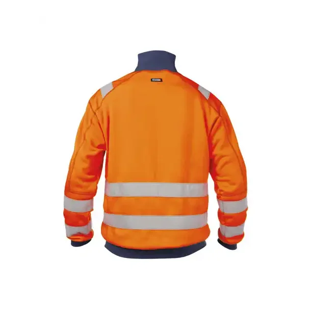 DASSY ® DENVER (300376) SWEATSHIRT MED HØJ SYNLIGHED orange og blå