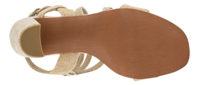 Marco Tozzi Damesandal med hæl Beige 2-2-28391-20