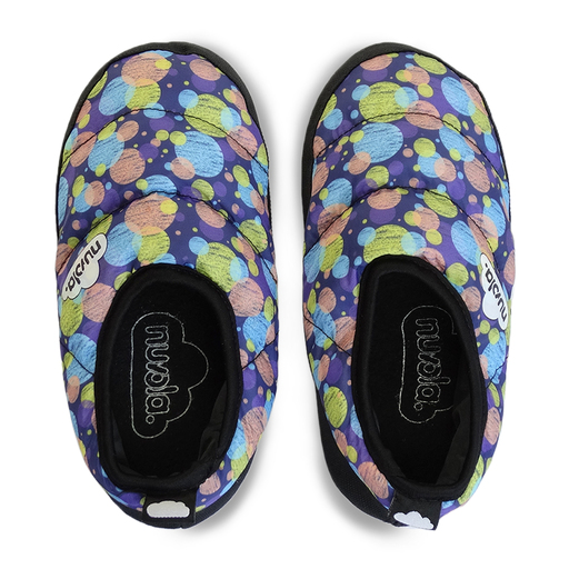 Nuvola 20 Pantufas Pompon Estampadas para Casa/Camping