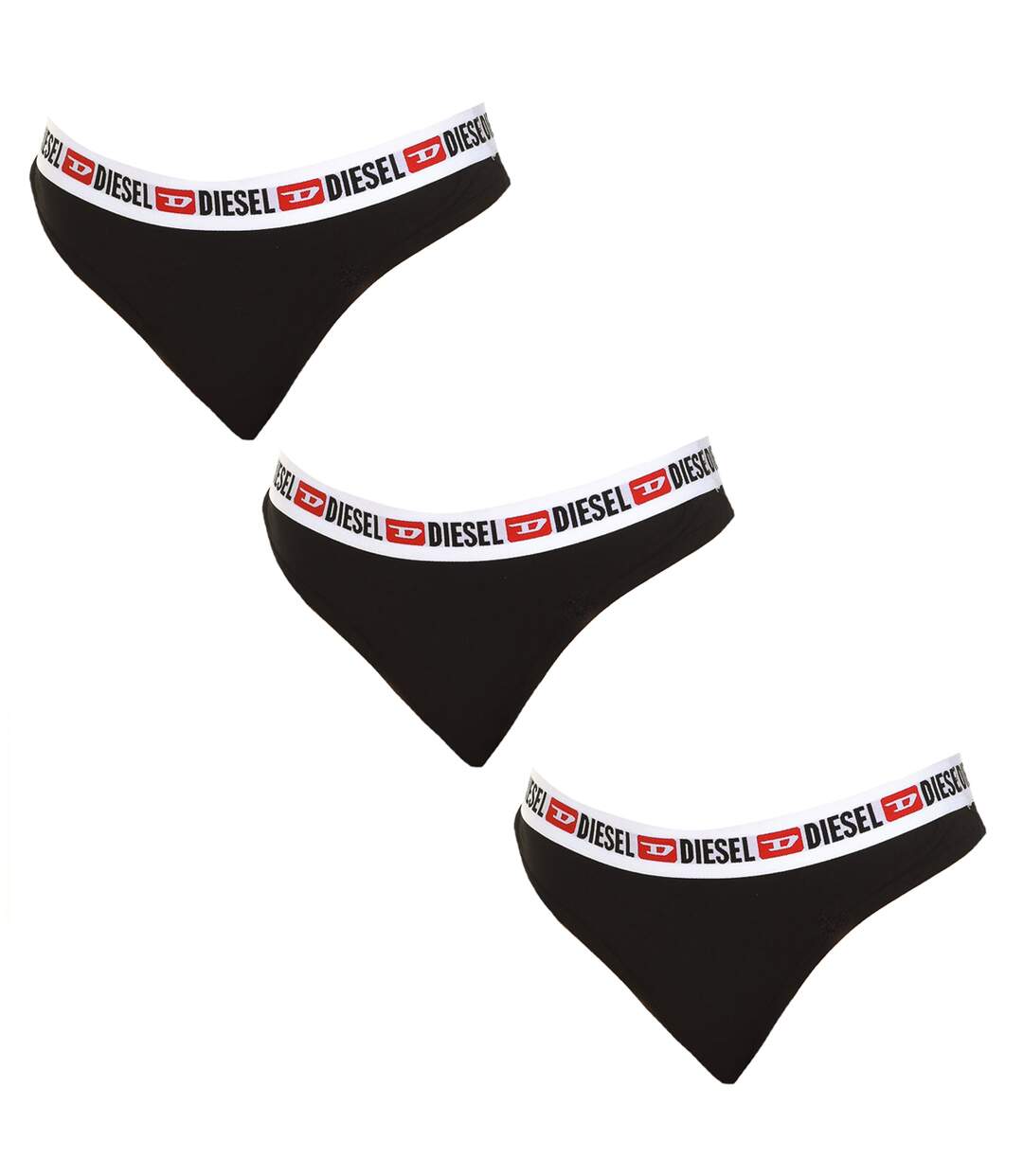 Pack-3 Breathable fabric thongs 00SE0K-0EAXL women