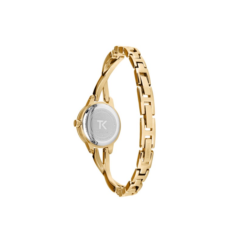 Montre femme analogique Trendy Kiss - Bracelet semi-rigide en métal - Viviane