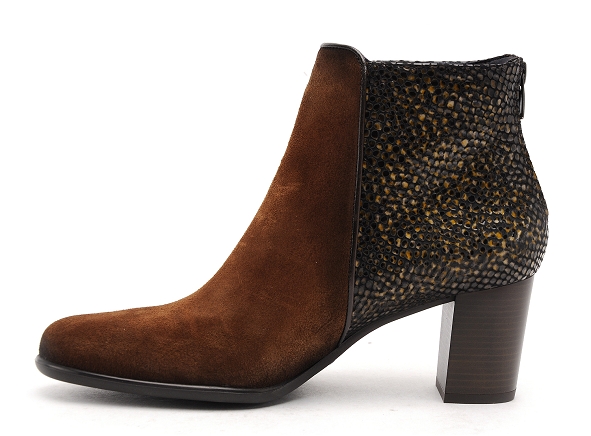 Dorking boots bottine talons femme d8925cacdi marron