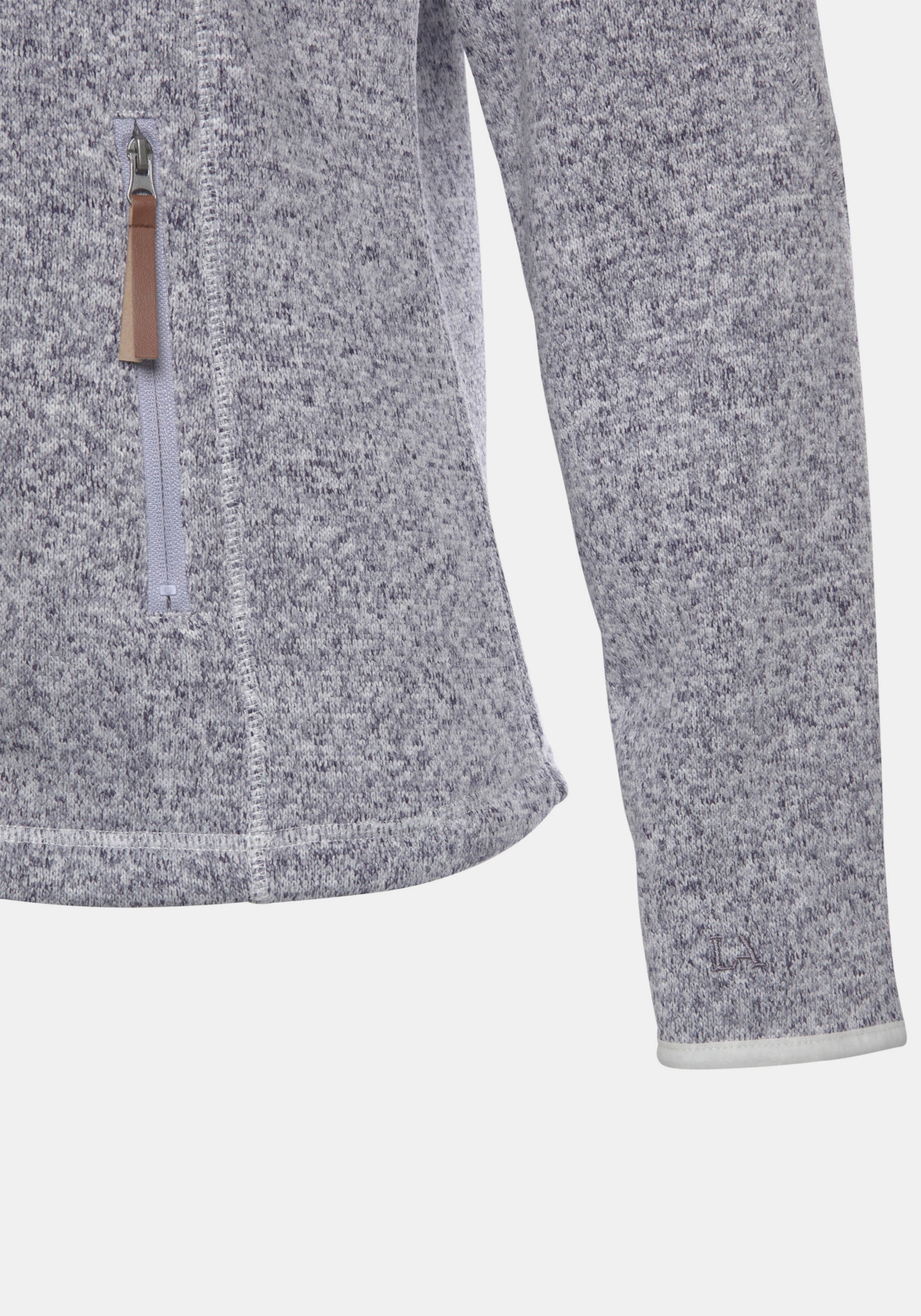 Strickfleecejacke
