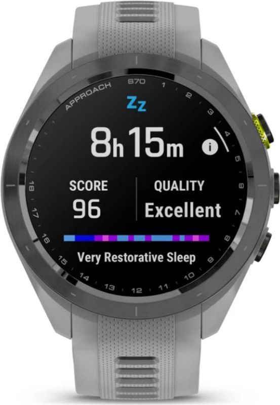 Garmin Approach S70 Premium GPS Golfhorloge 42 Grijs