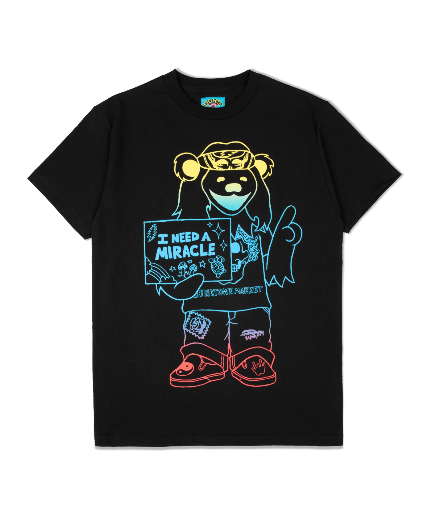 Market X Grateful Dead T-Shirt Schwarz