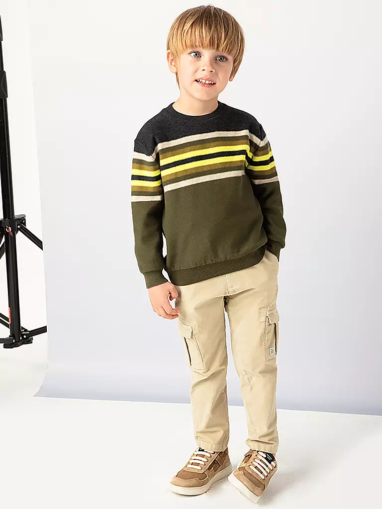 MAYORAL Jungen Cargohose beige
