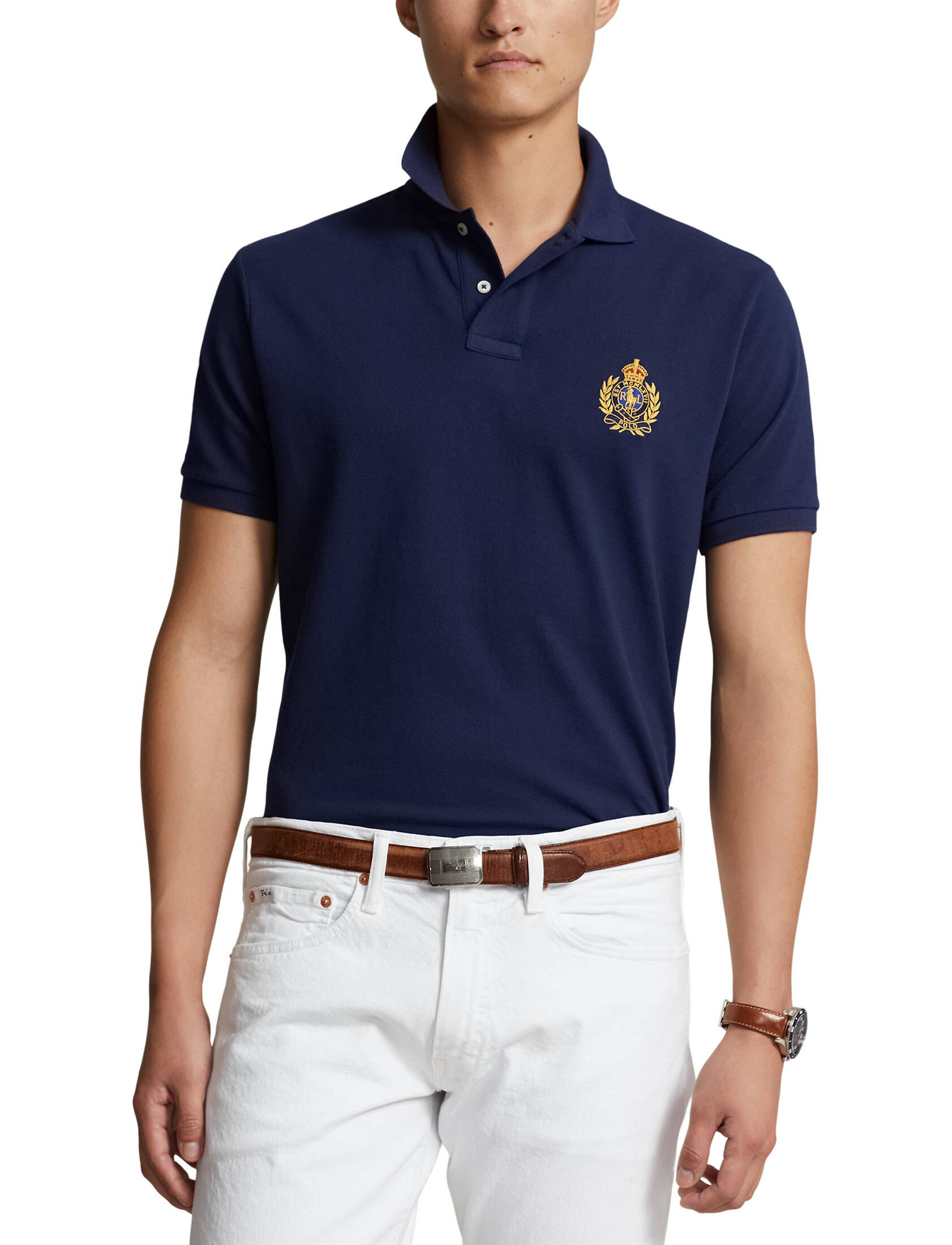 Polo Ralph Lauren| Herren Poloshirt Custom Slim Fit Kurzarm