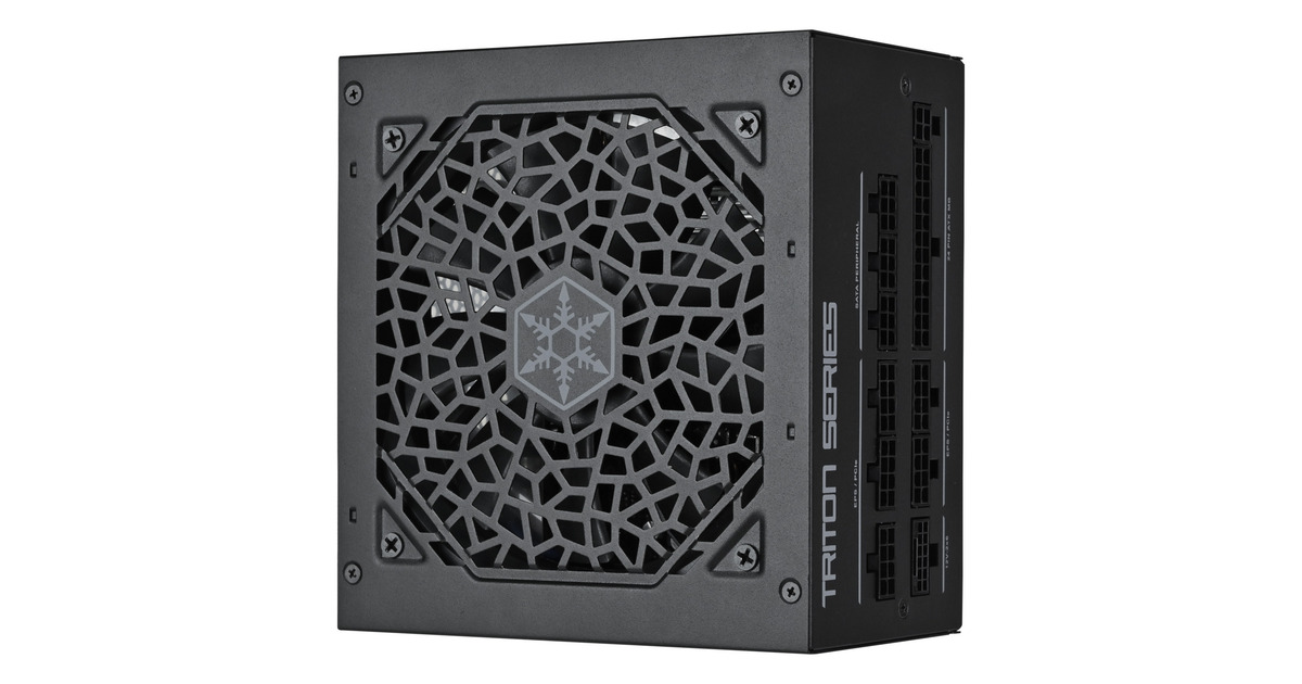 SilverStoneTriton 850Rz modulaire 850 watt voeding   (Zwart, 1x 12V-2x6, 3x PCIe)