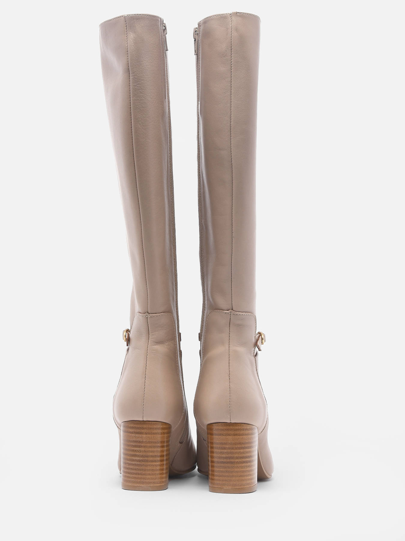 Bottes  talon Tania en cuir BRENDA ZARO