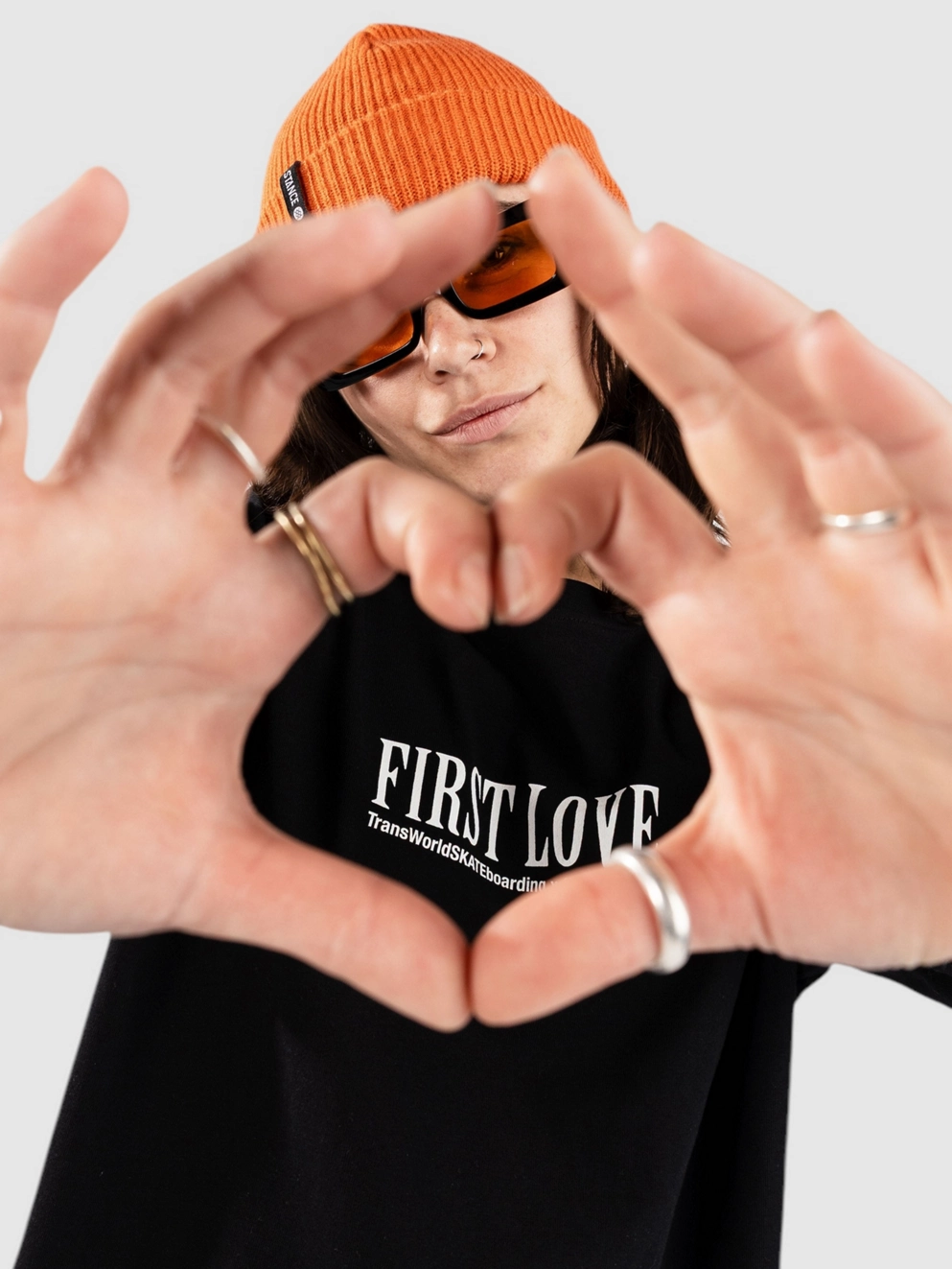 Macba Life First Love T-Shirt blak