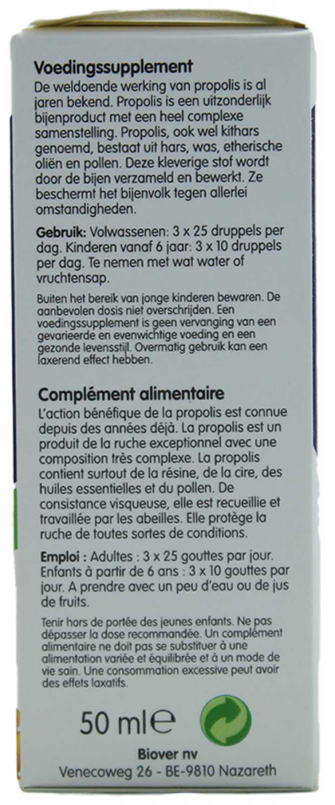 Própolis Líquida Biover 50 ml