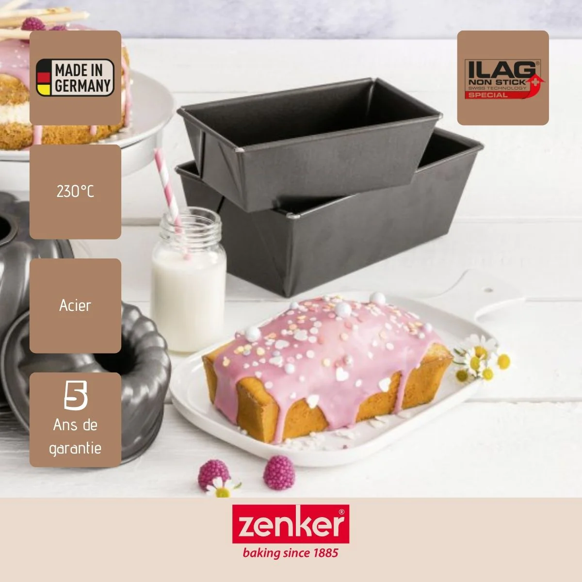 Moule à cake 20 cm Special Mini Zenker