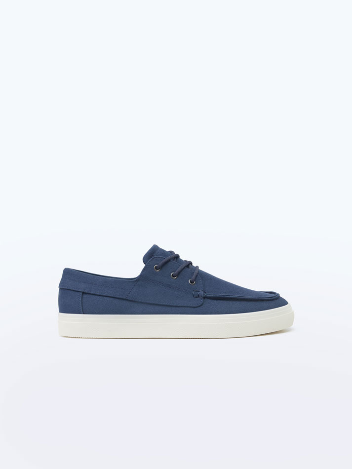 Sapato náutico - Azul Marinho