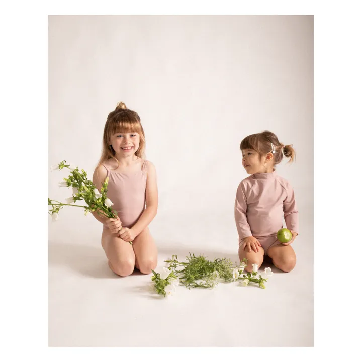 Ina Swim T-Shirt Anti-UV Matière Recyclée Nella | Rose