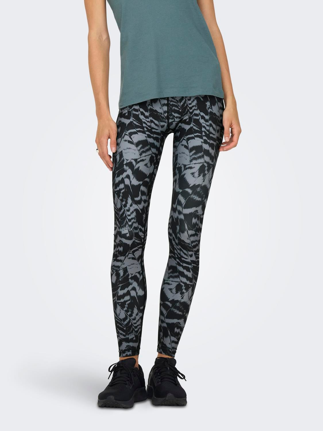 ONPDENA-1 Hohe Taille Enger Schnitt Sportleggings Black