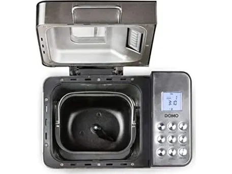 Domo B3971, 1 kg, Forsinket start-timer, Visningsvindue, Variabel skorpe bruning kontrol, Holde varm funktion, Rustfrit stål