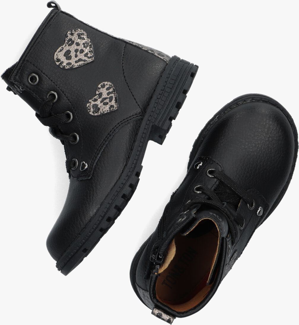 TON & TON zwarte ton & ton veterboots thyrza