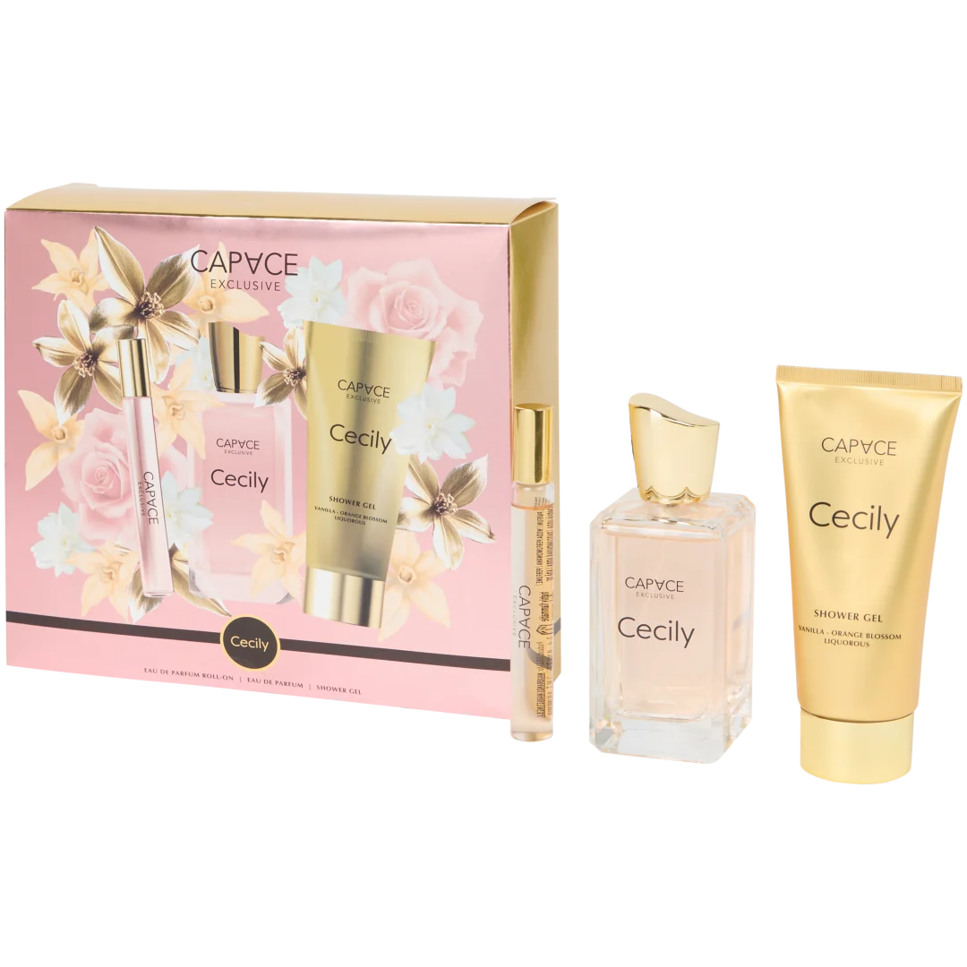 Coffret cadeau parfum pour femme Cecliy