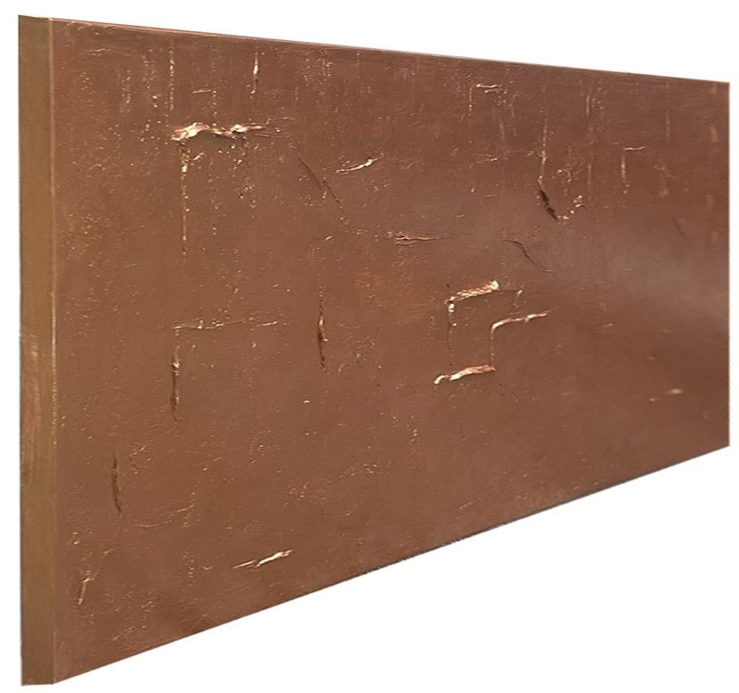 Schilderij Copper Plaque OA-026 Original Art B190 x H80 cm