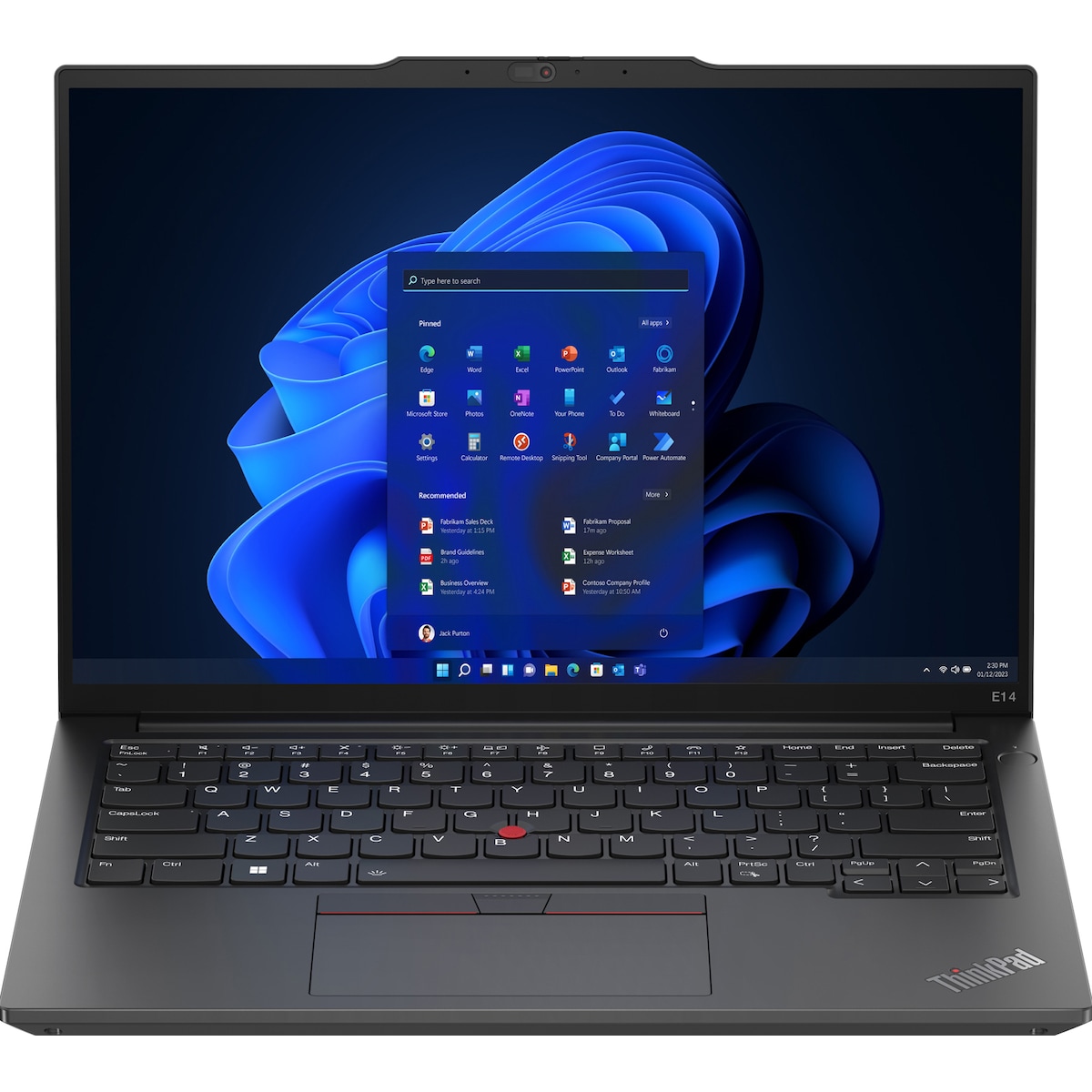 Lenovo ThinkPad E14 Gen 5 R3/16/256 14” bærbar PC
