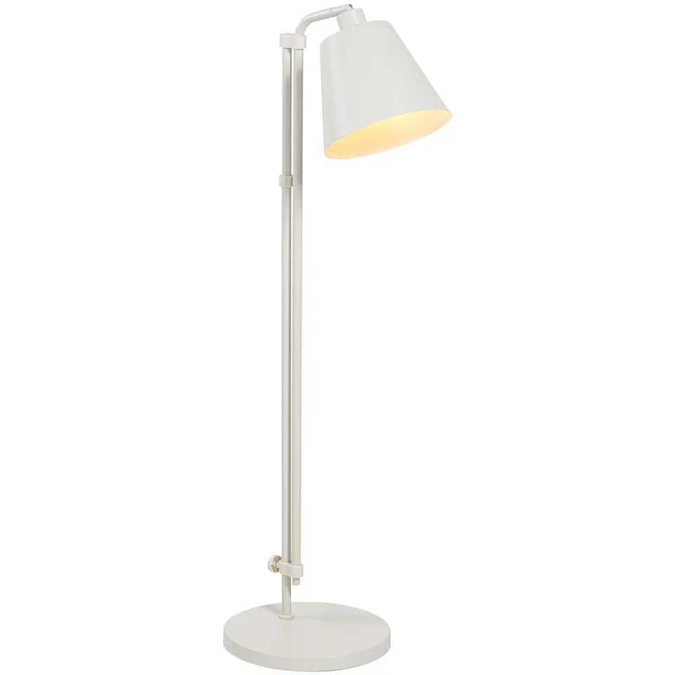 Vloerlamp Xemm - beige metaal - E27 - 110x30xØ25 cm