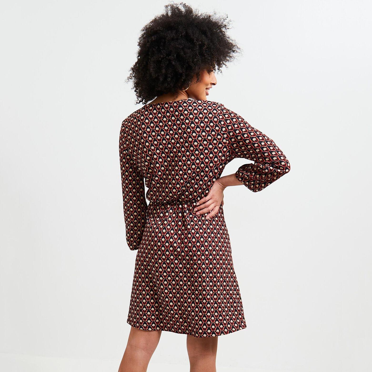 Robe imprimée femme