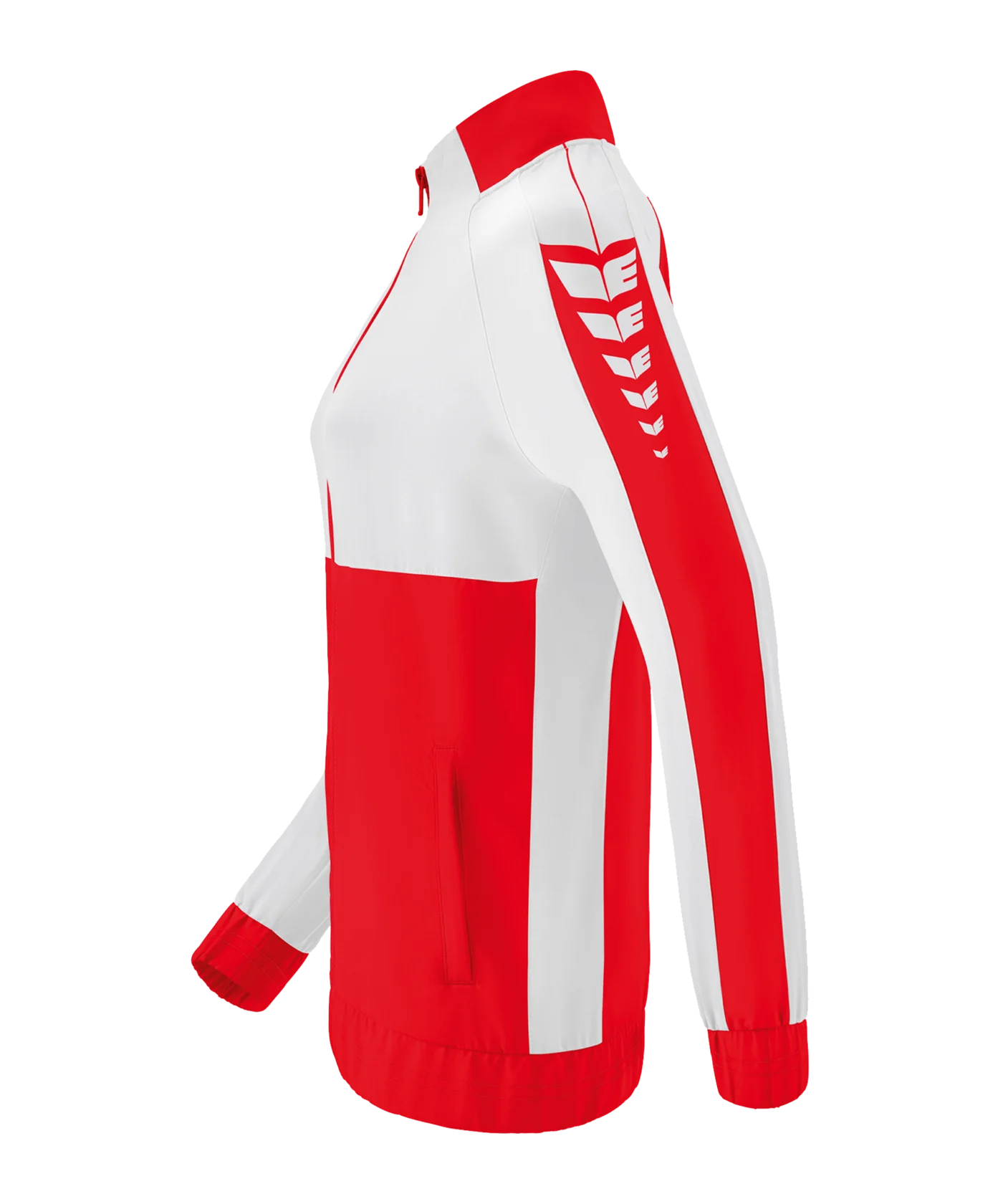 Erima Six Wings Präsentationsjacke Damen Rot Weiss