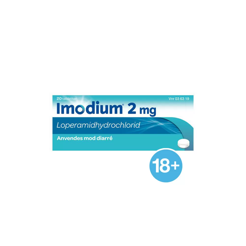 Imodium 2mg - 20 stk.