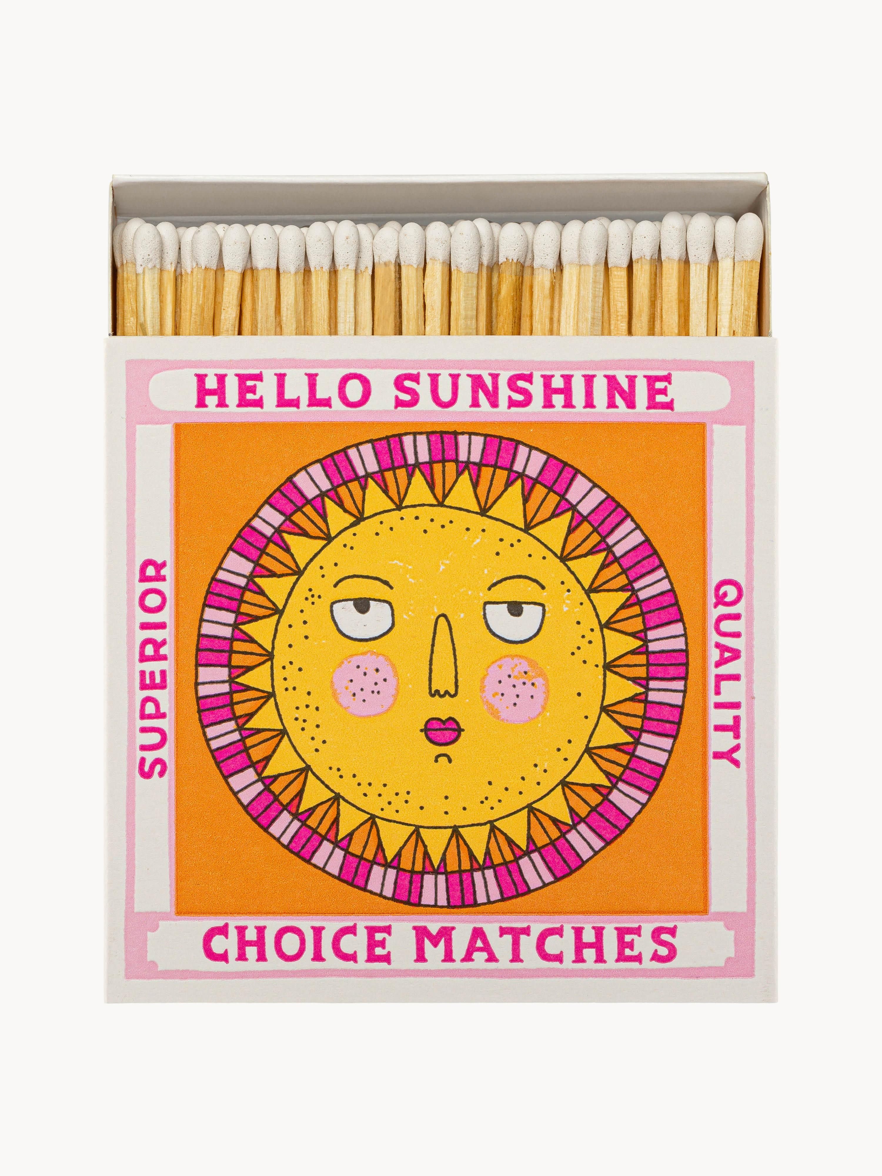 Design luciferdoosje Hello Sunshine