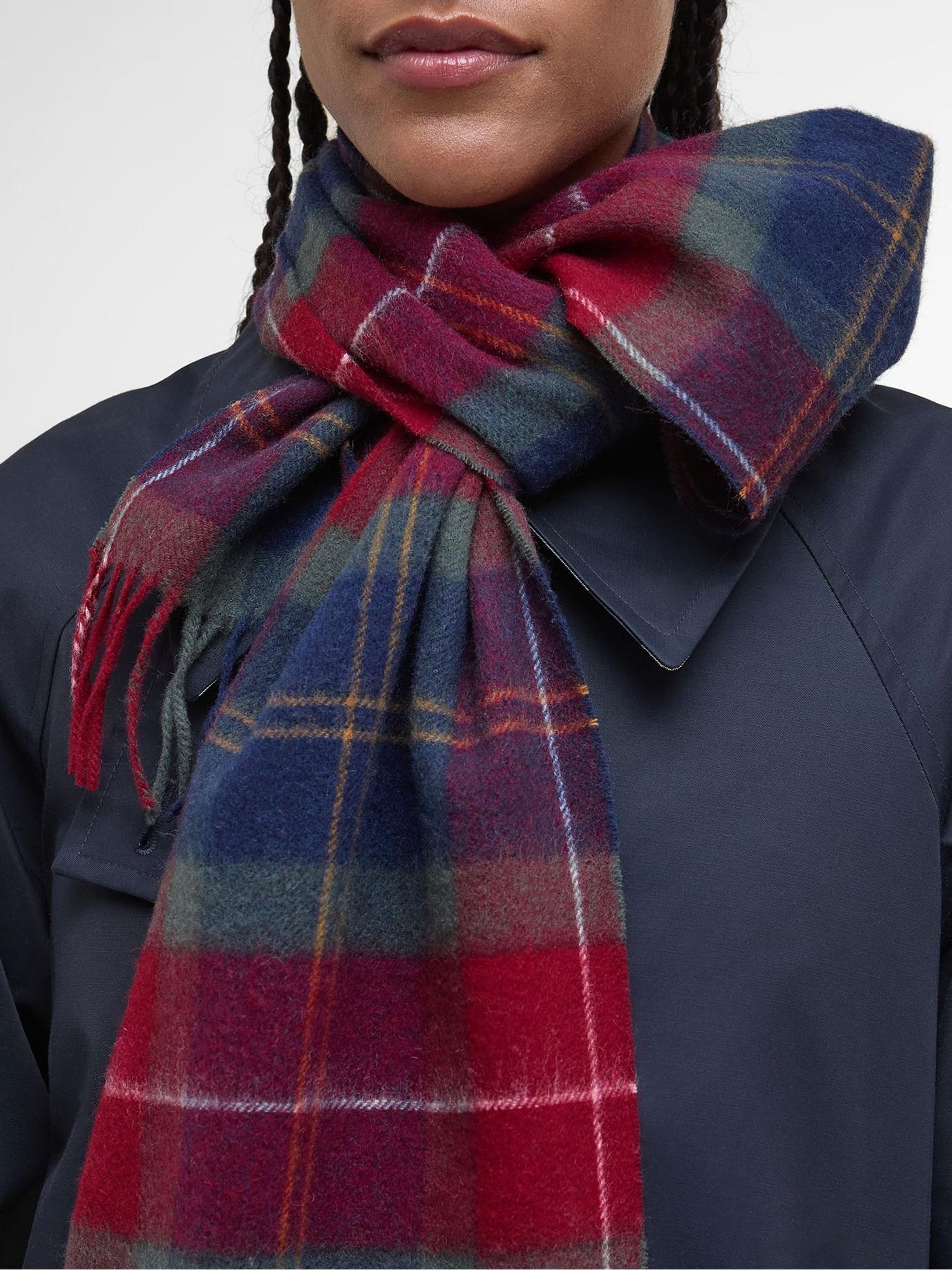 Rood - Barbour® Tartan Scarf
