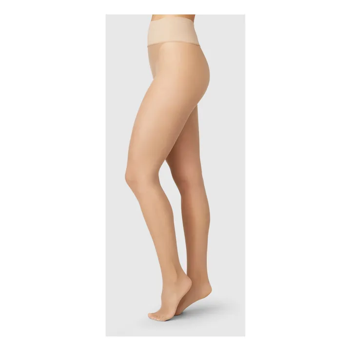 Swedish Stockings Collant Sans Coutures Taille Basse Beata 15 Deniers | Beige