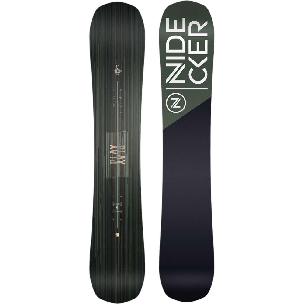 Nidecker PLAY - Snowboard all mountain Homme grey/black