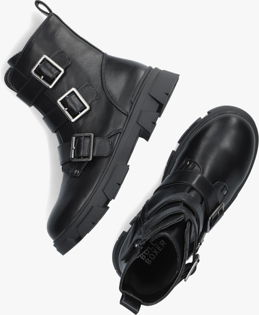 BULLBOXER zwarte bullboxer biker boots aaf502