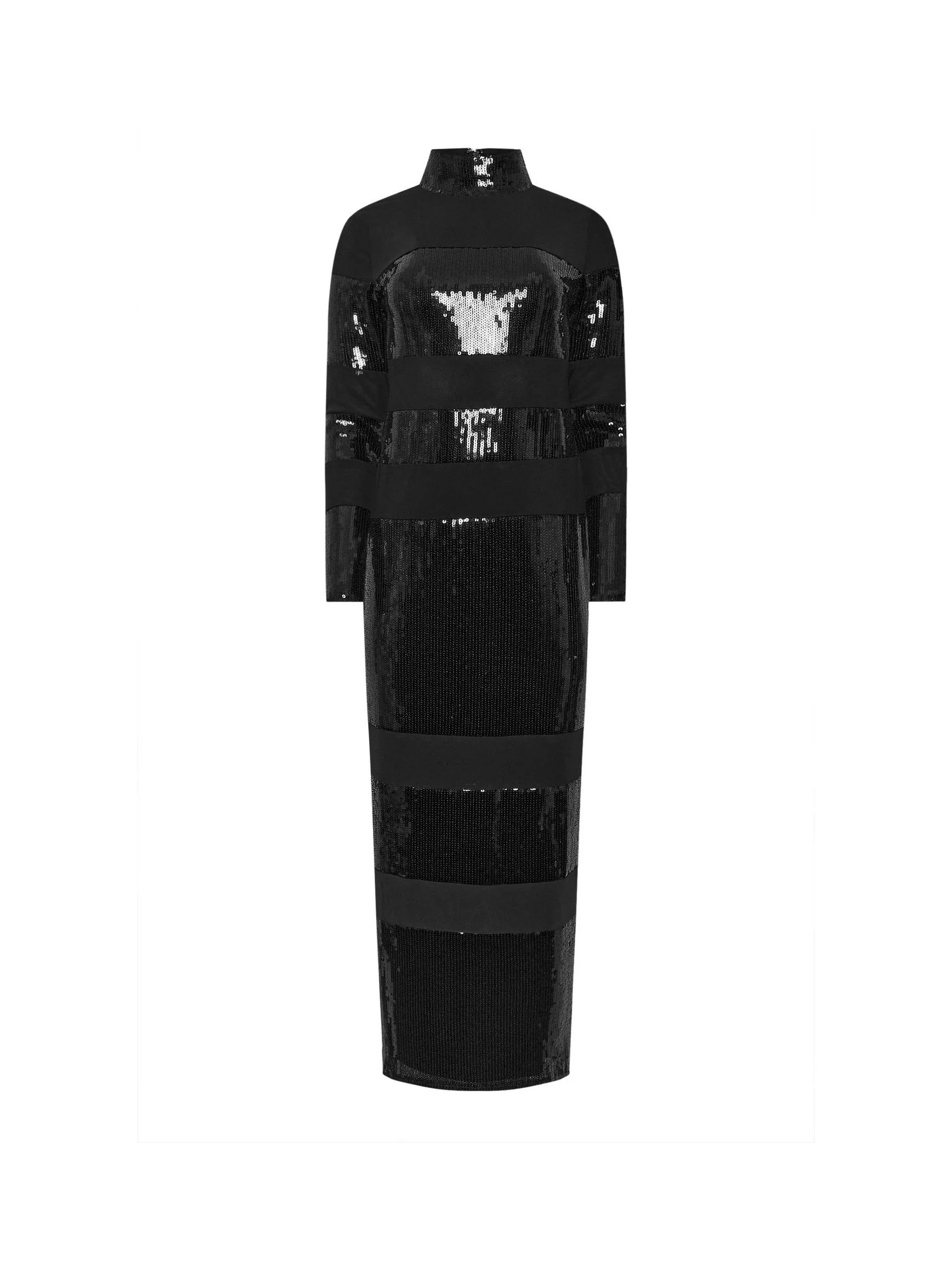 Star by Julien MacDonald - Maxi-jurk met lovertjes en strepen