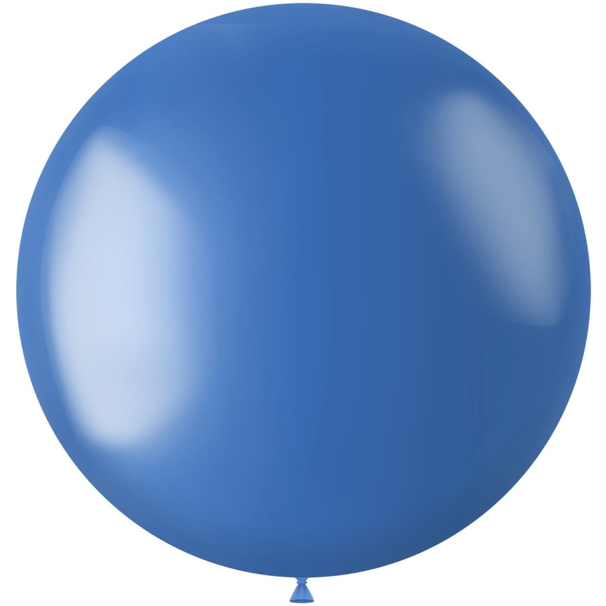 Blauwe Ballon Metallic Royal Blue 80cm