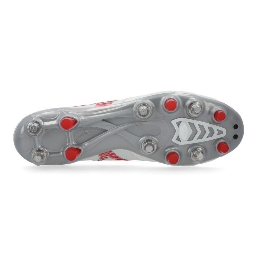 Mizuno Morelia Neo IV Beta Made in Japan SG Charge - Blanc/Radiant Red