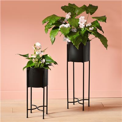 Cache-pot sur pied