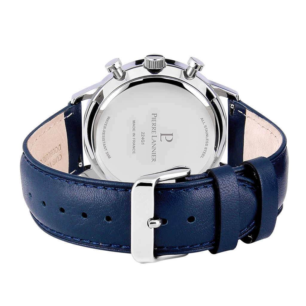 Montre Pierre Lannier Collection Capital Bleu