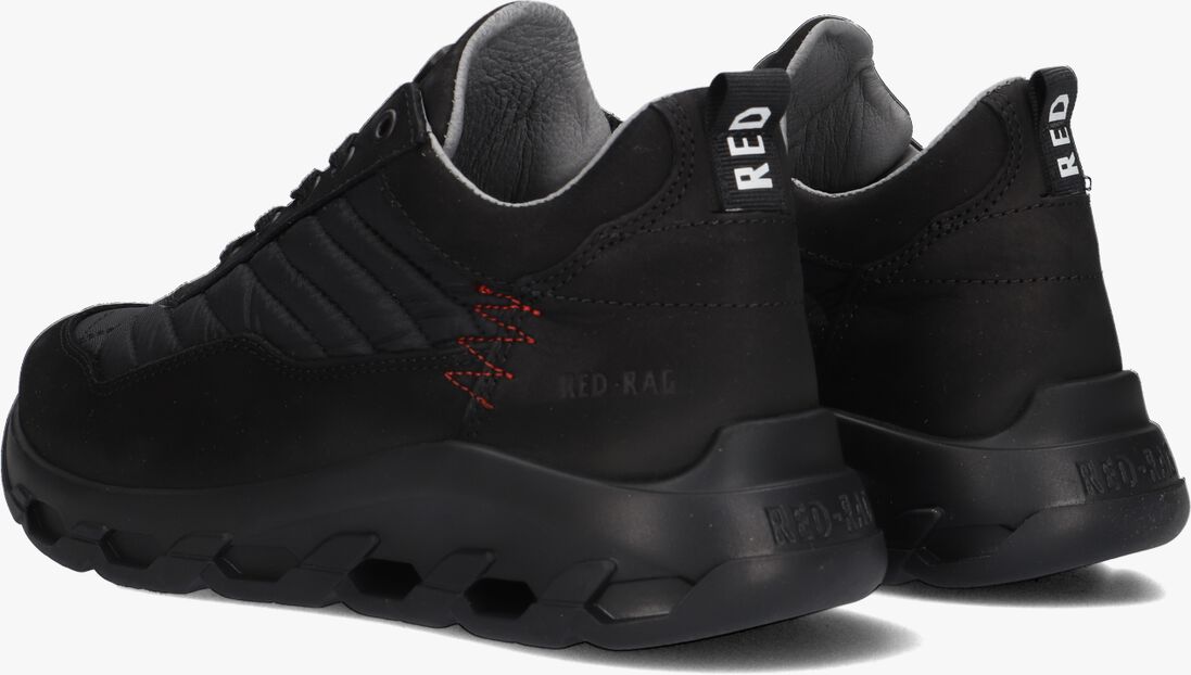 RED-RAG zwarte red-rag lage sneakers 13801