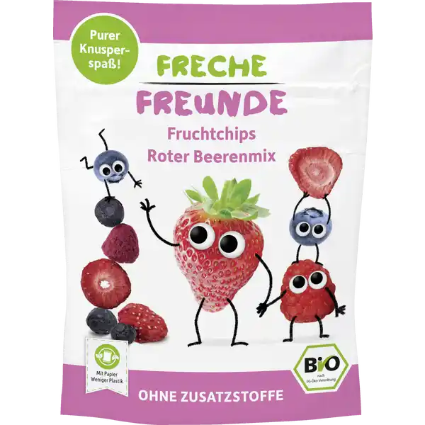 Bio Roter Beerenmix Fruchtchips