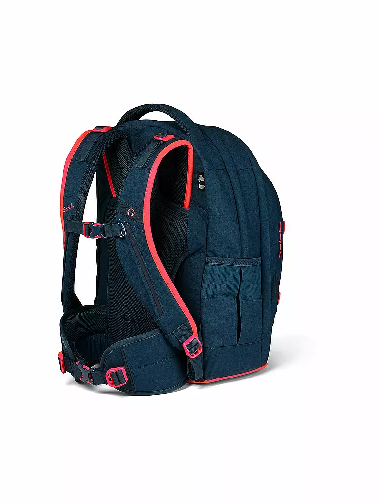SATCH Schulrucksack Pack - Pink Phantom dunkelblau