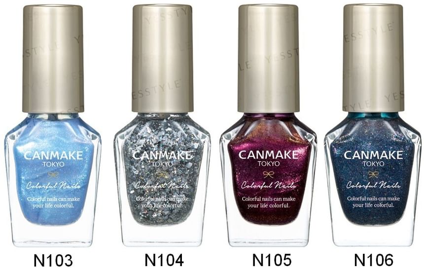 Canmake - Kleurrijke nagellak