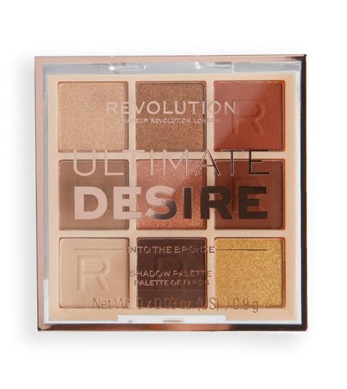 Revolution - Paleta de Sombras Ultimate Desire - Into The Bronze