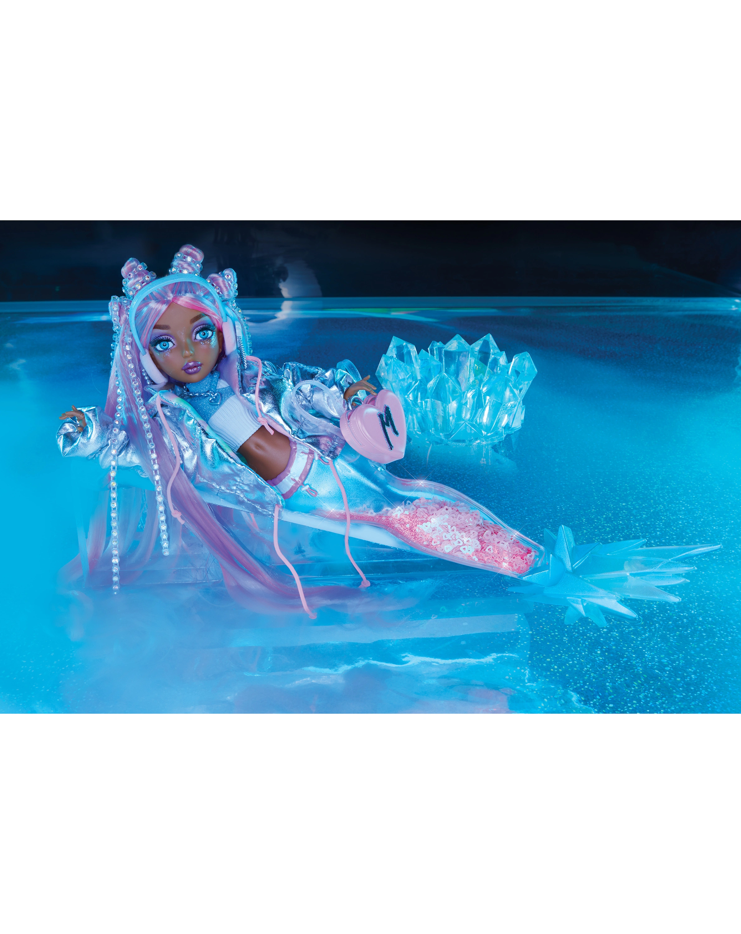 Puppe MERMAIDZ HARMONIQUE (34 cm) mit Farbwechsel
