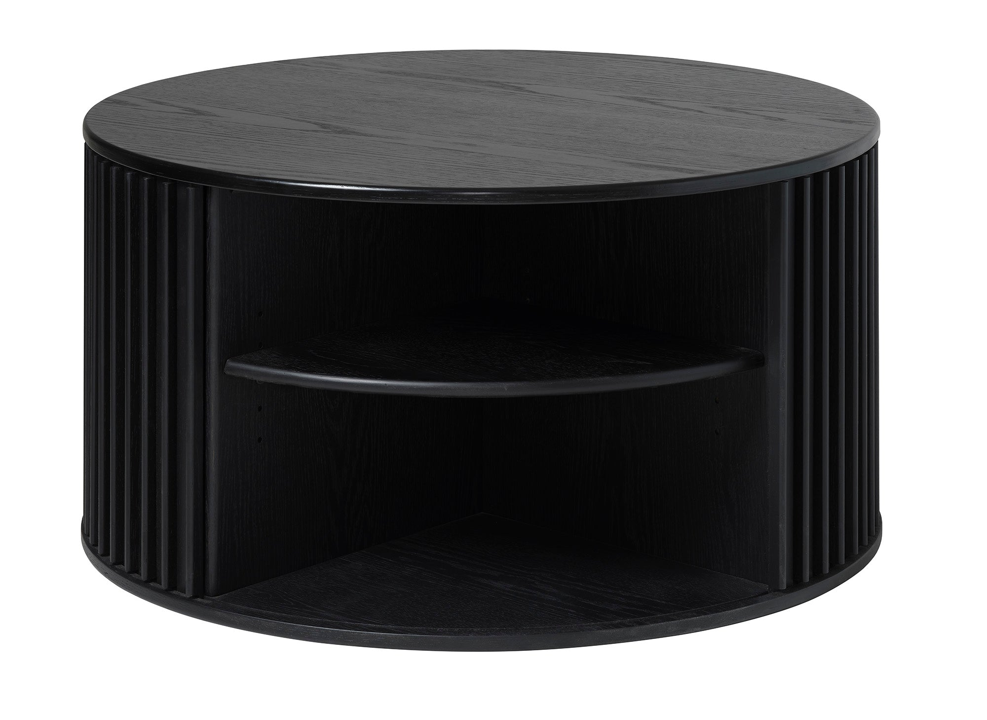 Morrin Salontafel - ø85 cm - Zwart