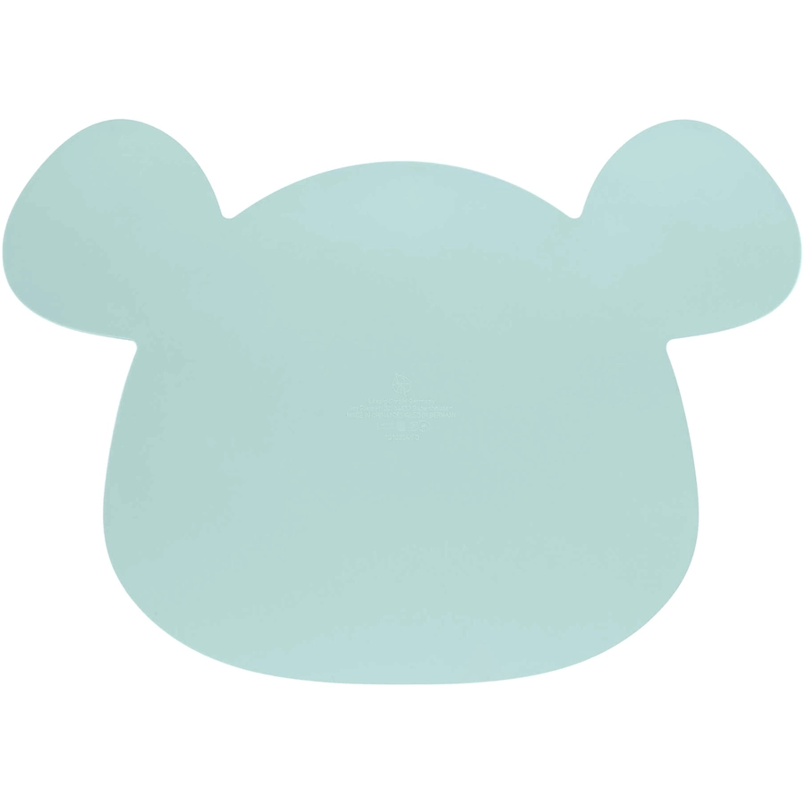 Lässig Silikon Geschirrset mit Lätzchen Little Chums 3er Set blau
