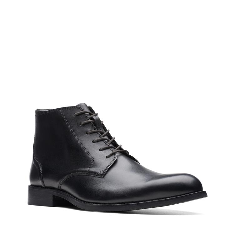 Clarks CRAFTARLO HI black leather