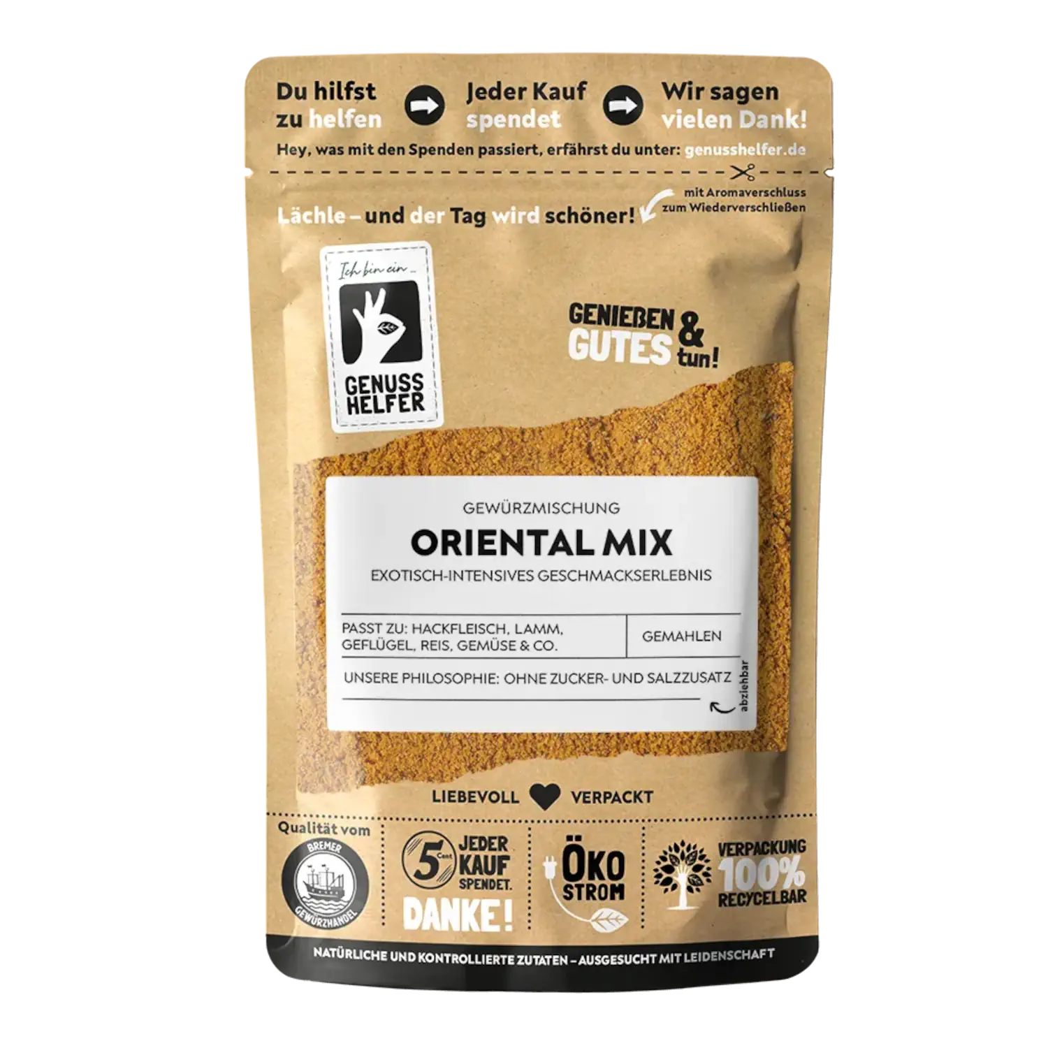 Oriental Mix, orientalische Gewürzmischung, gemahlen